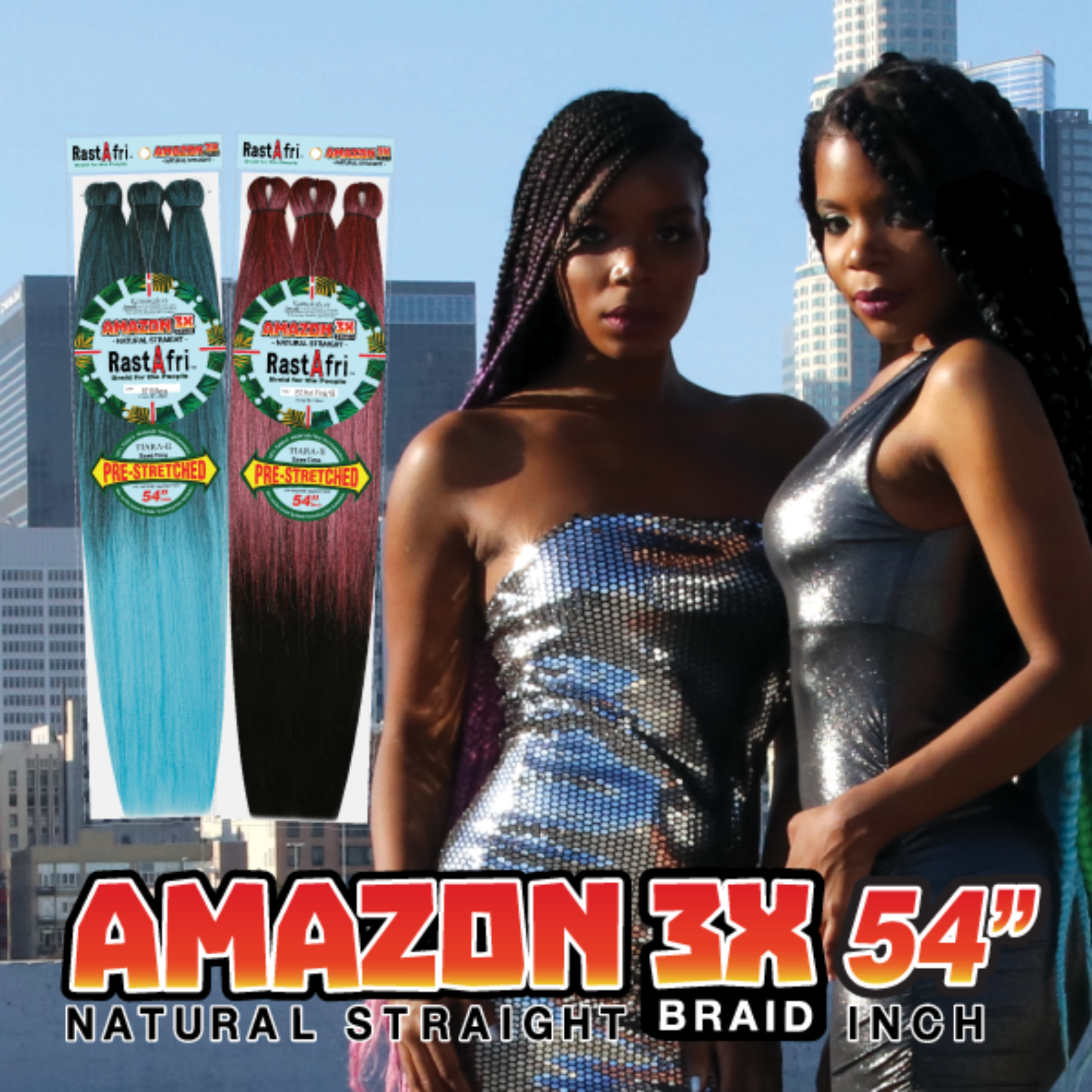 Picture of AMAZON BRAID 54"