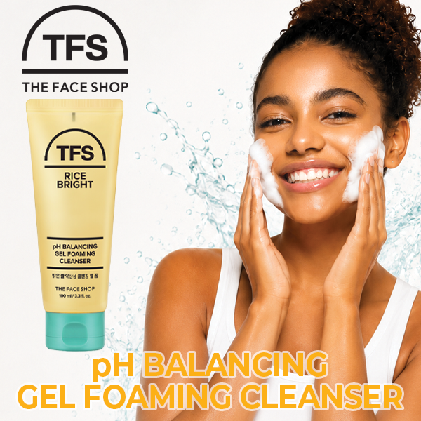 Picture of TFS-RICE BRIGHT pH Balancing Gel Foaming Cleanser