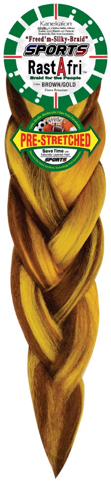 BROWN/GOLD