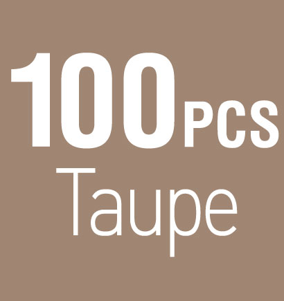 100PCS_Taupe